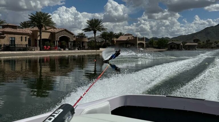 Bracken McKey Waterskiing